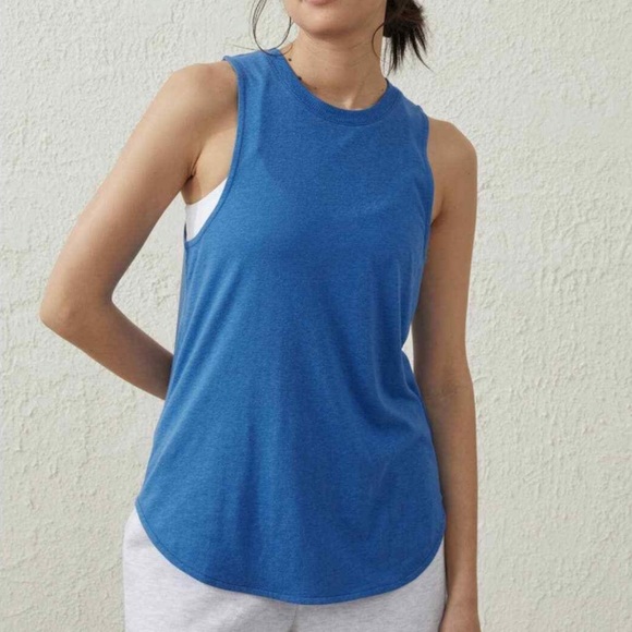 Cotton On Active Curve Hem Tank - Picture 2 of 4